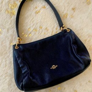 Small black Coach purse
